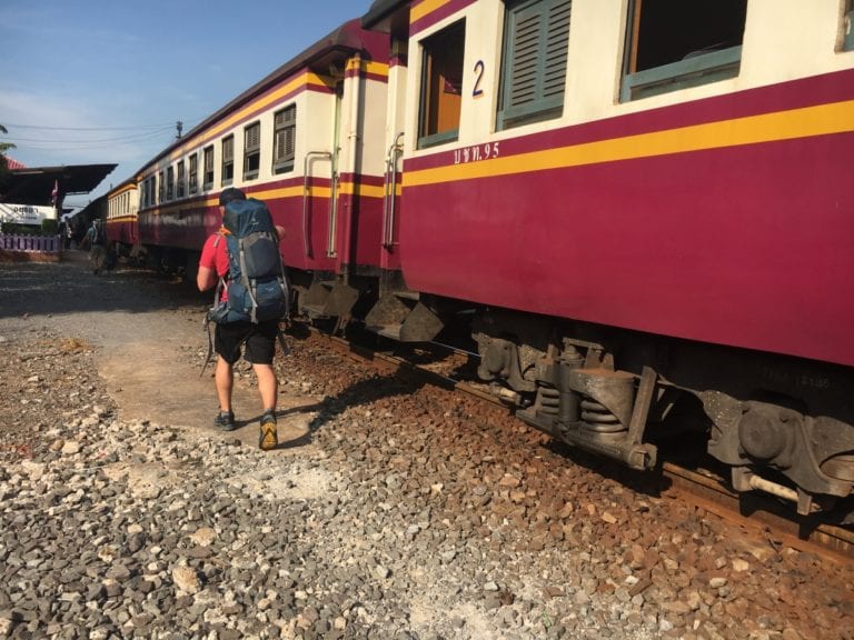 All About The Train Ride from Bangkok to Ayutthaya in Thailand