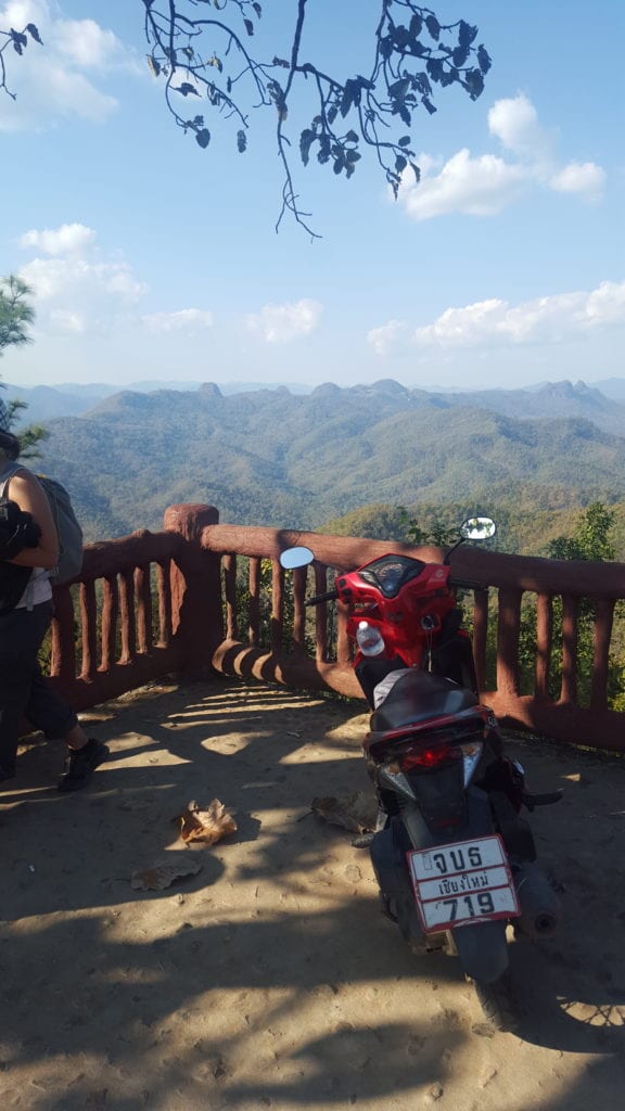 Our motorbike for the Mae Hong Son Loop