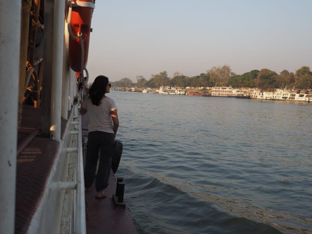 Bagan to Mandalay by Boat
