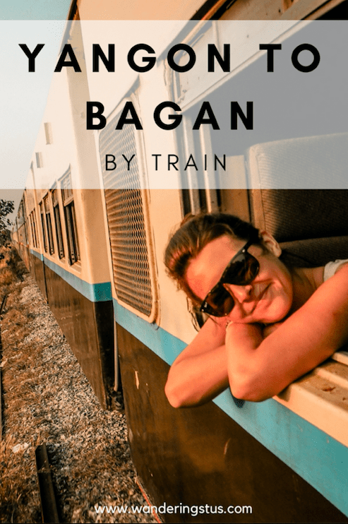 Yangon to Bagan Train Pin
