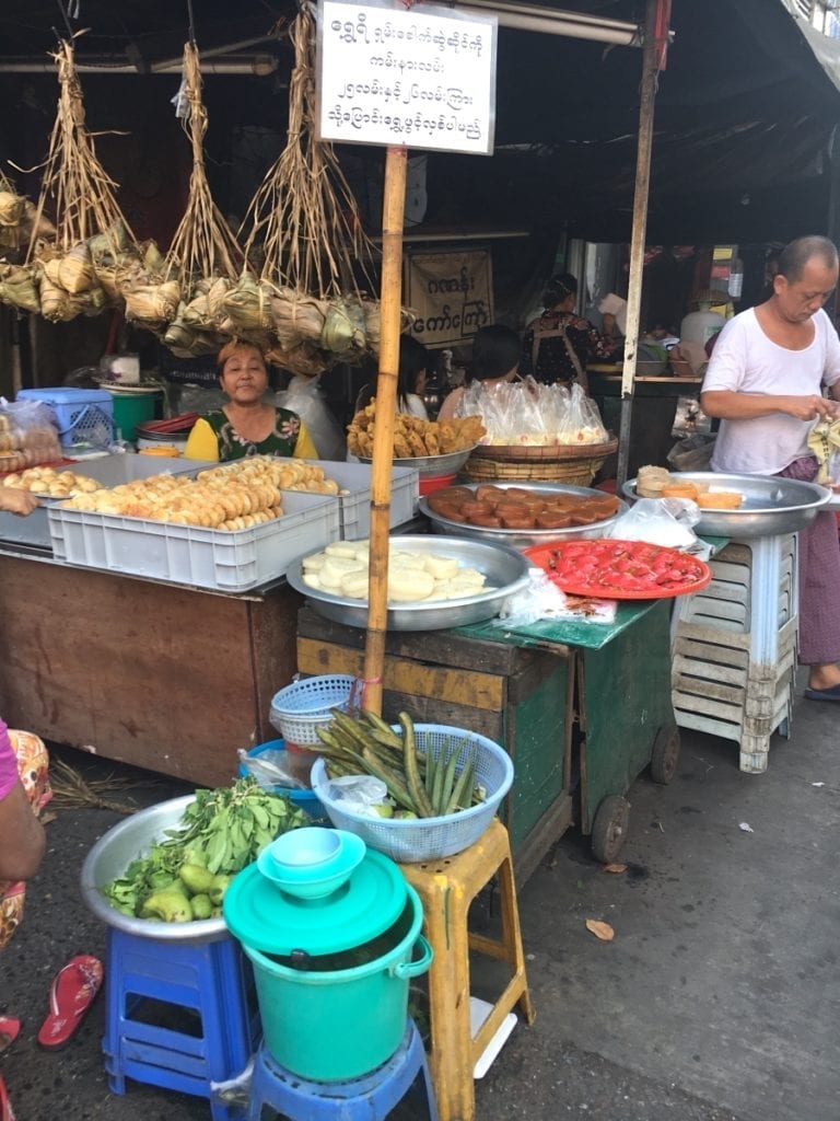 Yangon Street Food and Vendors
