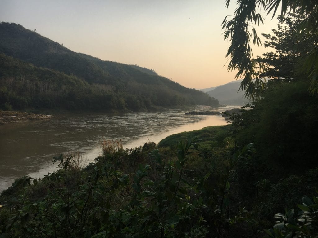 Mekong River from Pakbeng