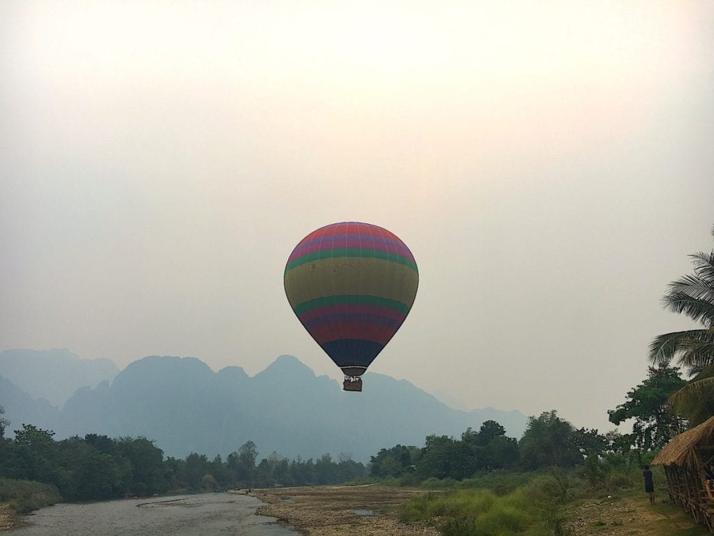 Hot Air Balloons in Laos 