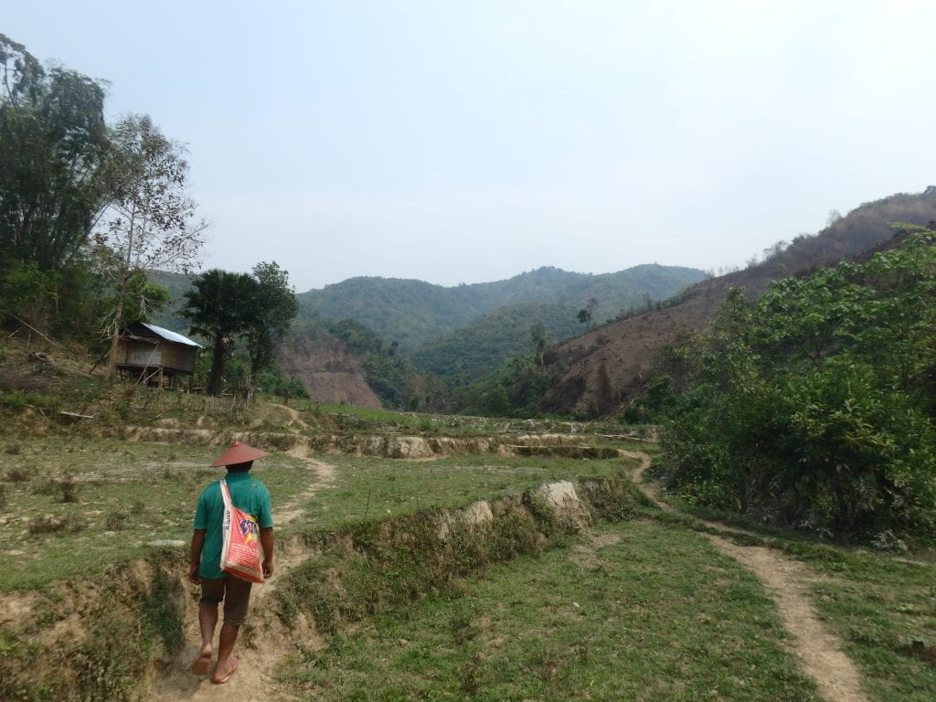 Trekking through Northern Laos
