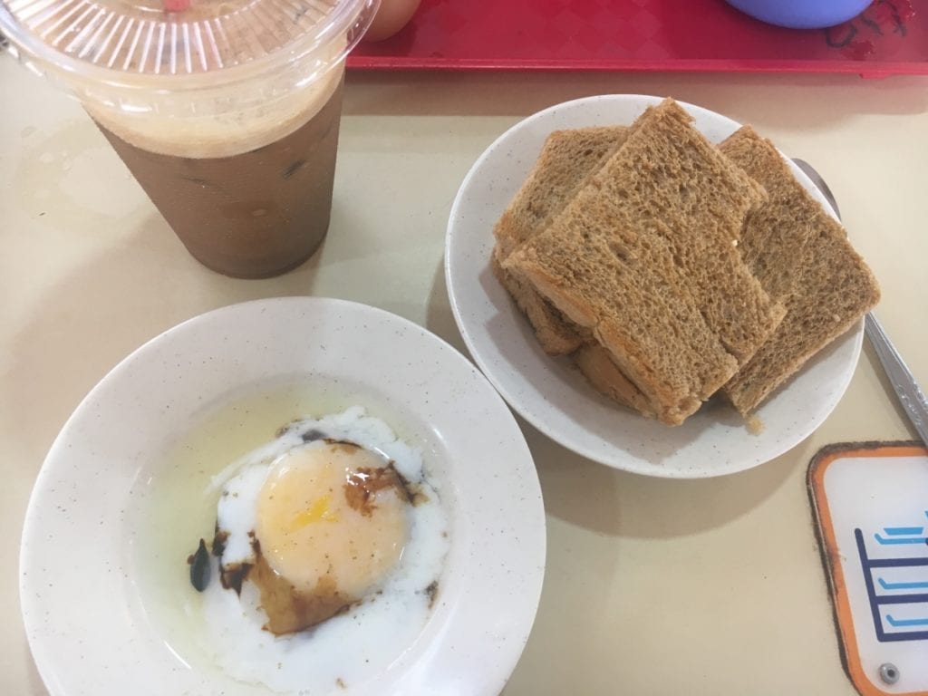 Singapore traditional breakfast