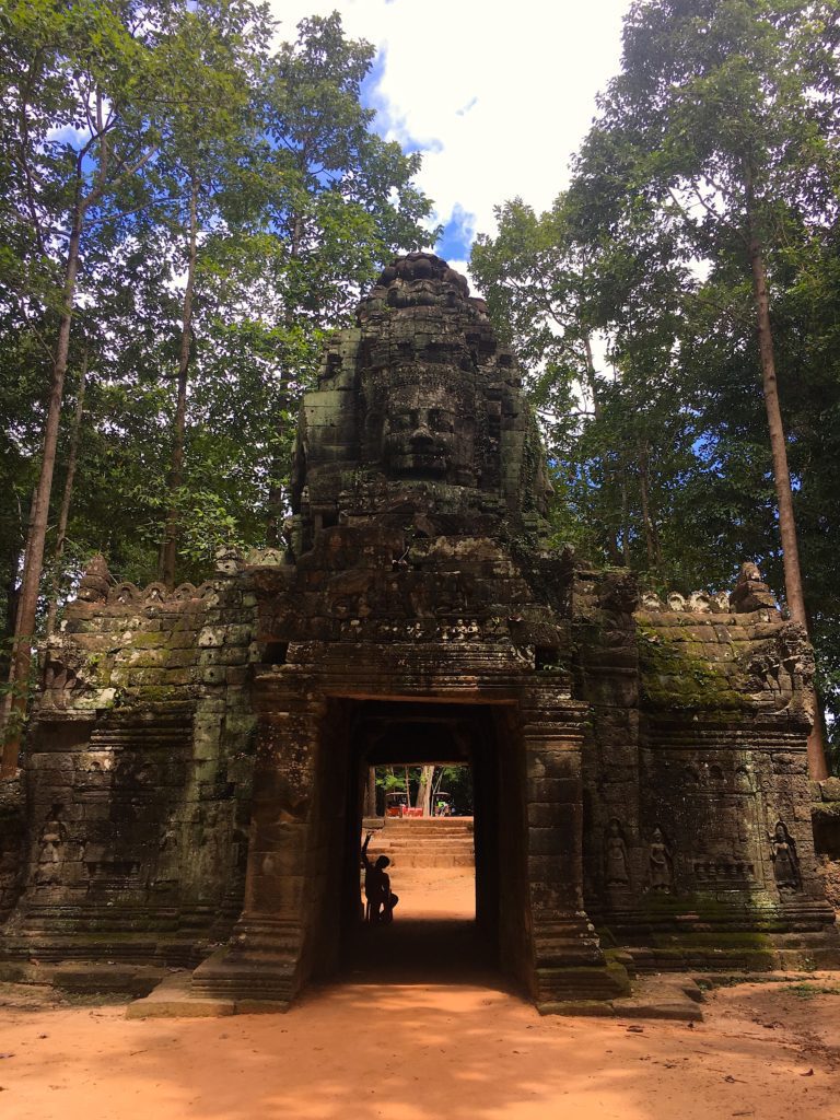 preah khan temple at angkor wat