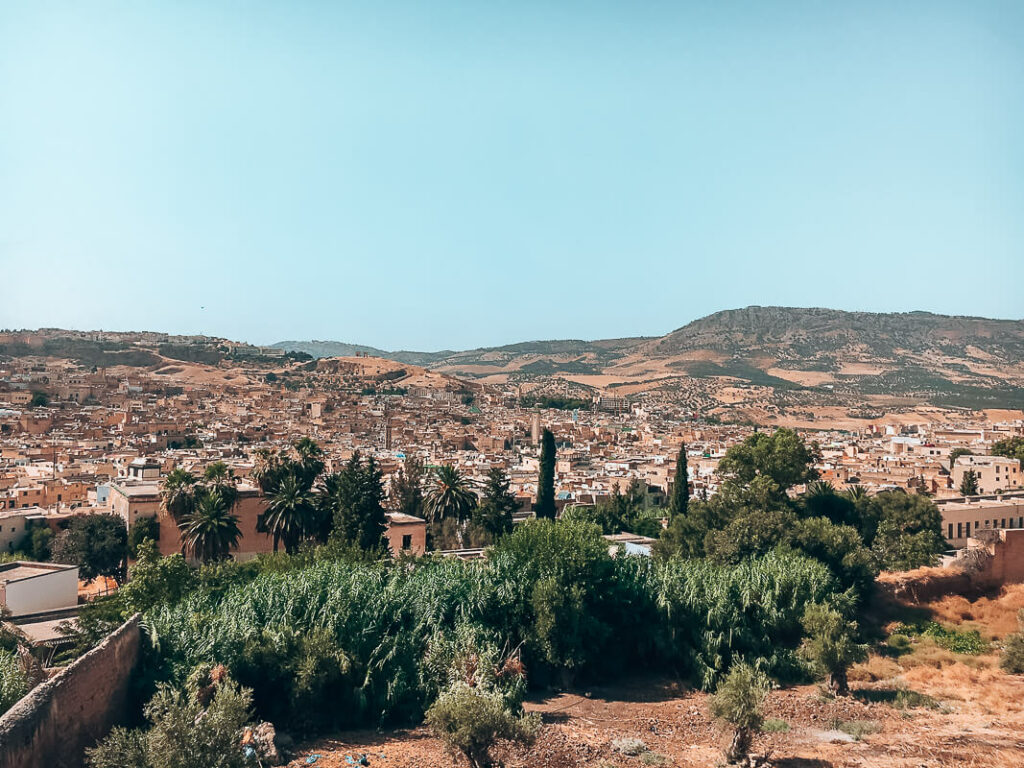 City views of Fes, Morocco