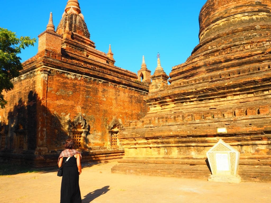 Temples and Pagodas in Bagan -  gubyaukgyi pagoda