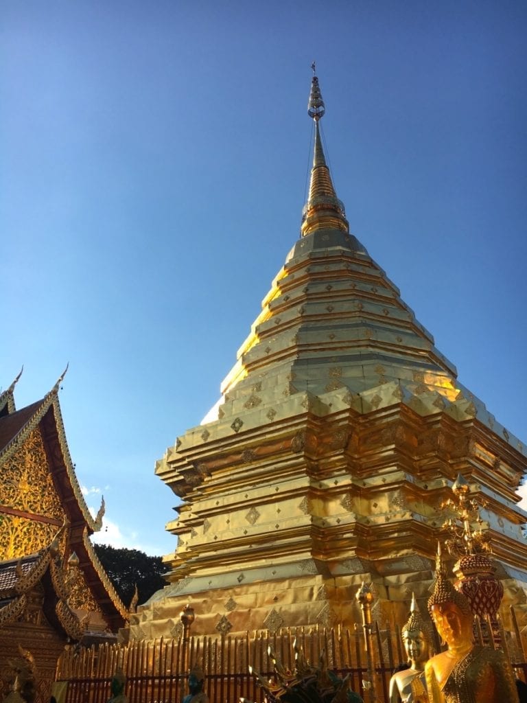 Golden Pagoda of Doi Suthep