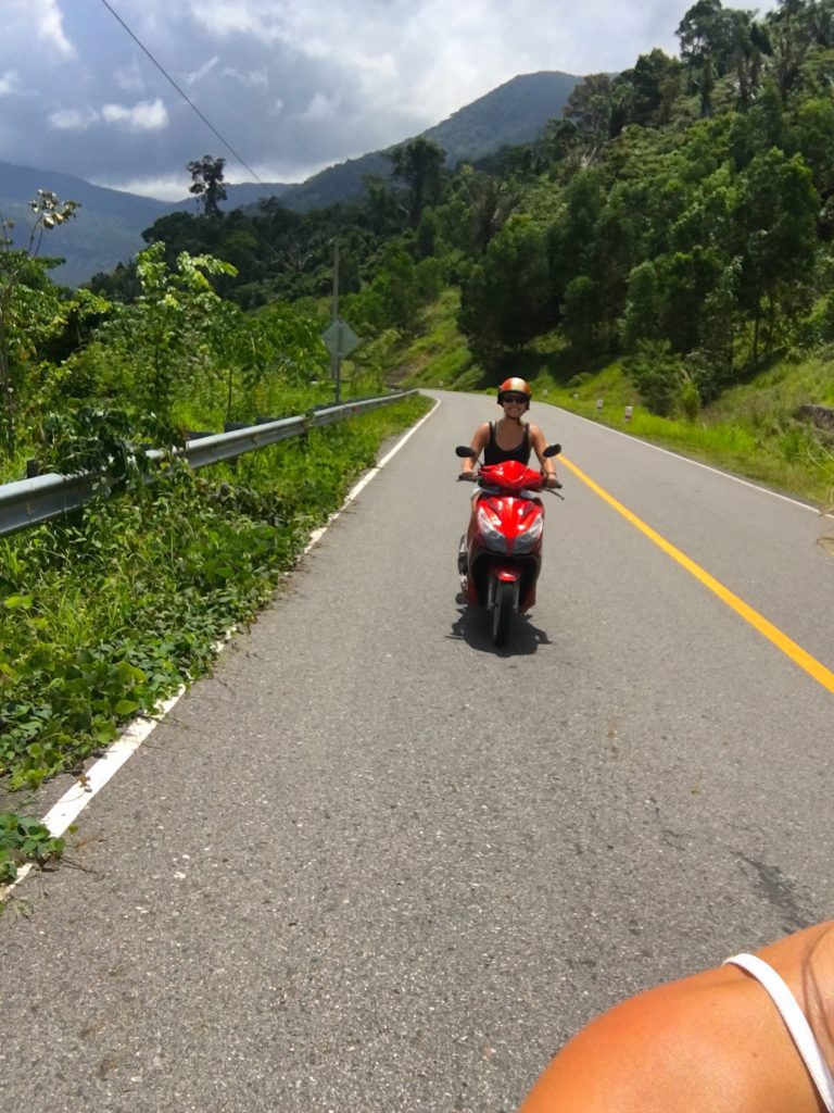 Motorbiking through Bokor National Park