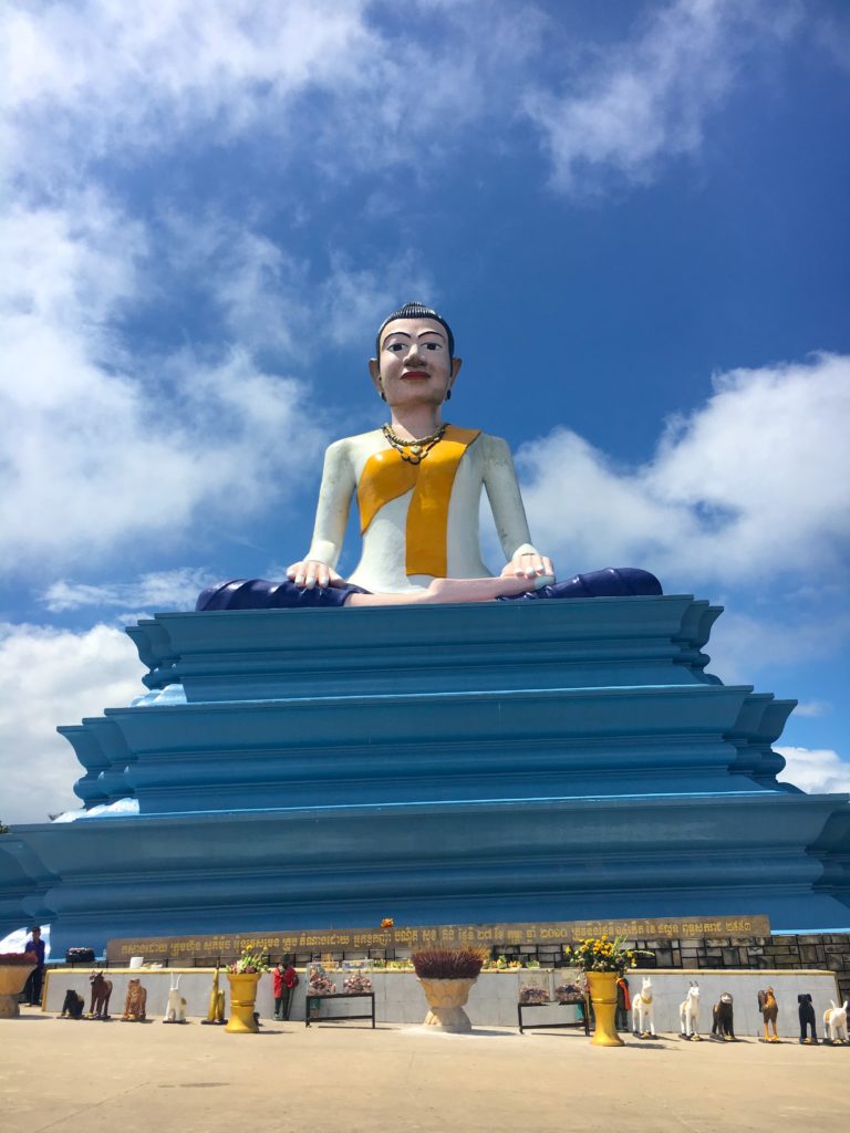 Lok Yeay Mao Monument in Bokor National Park