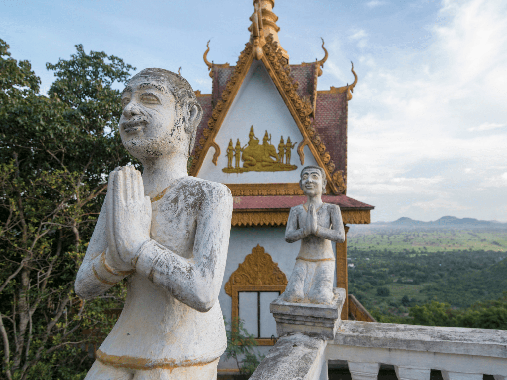 Wat Phnom Sampov in Battambang