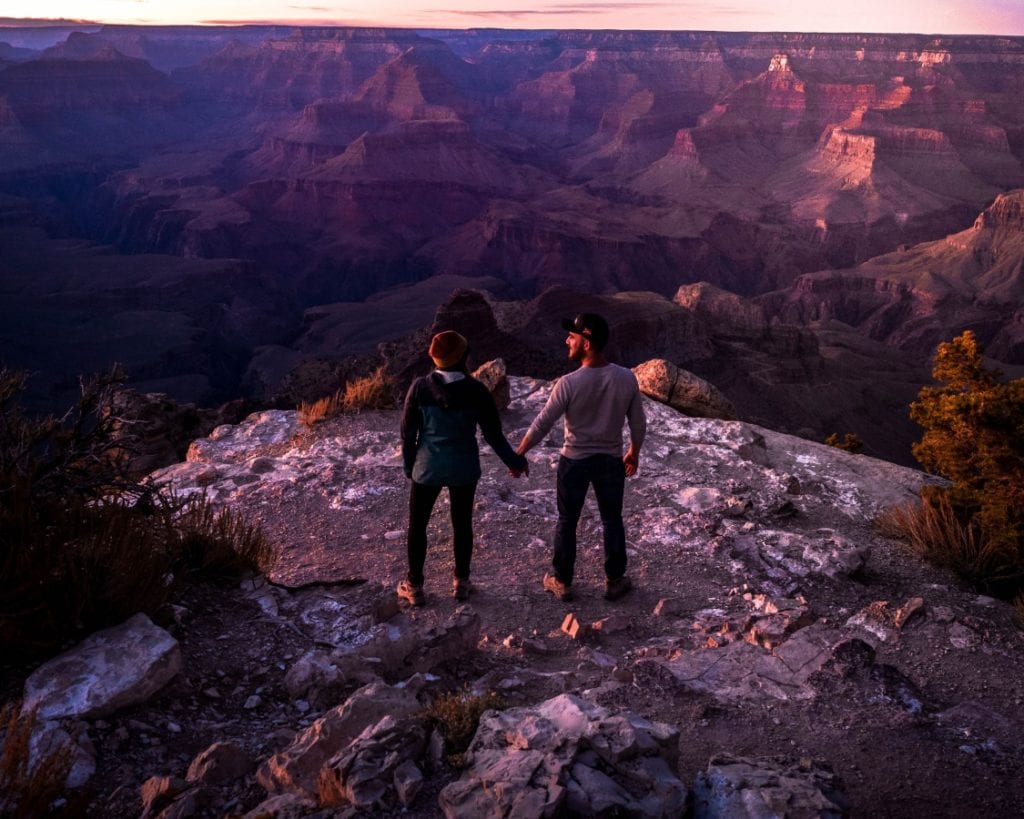 Grand Canyon Sunset at Yaki Point