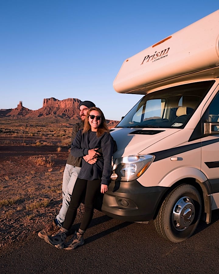 Our RV and Monument Valley