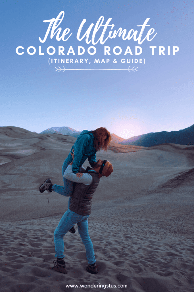Colorado Road Trip Itinerary Pin