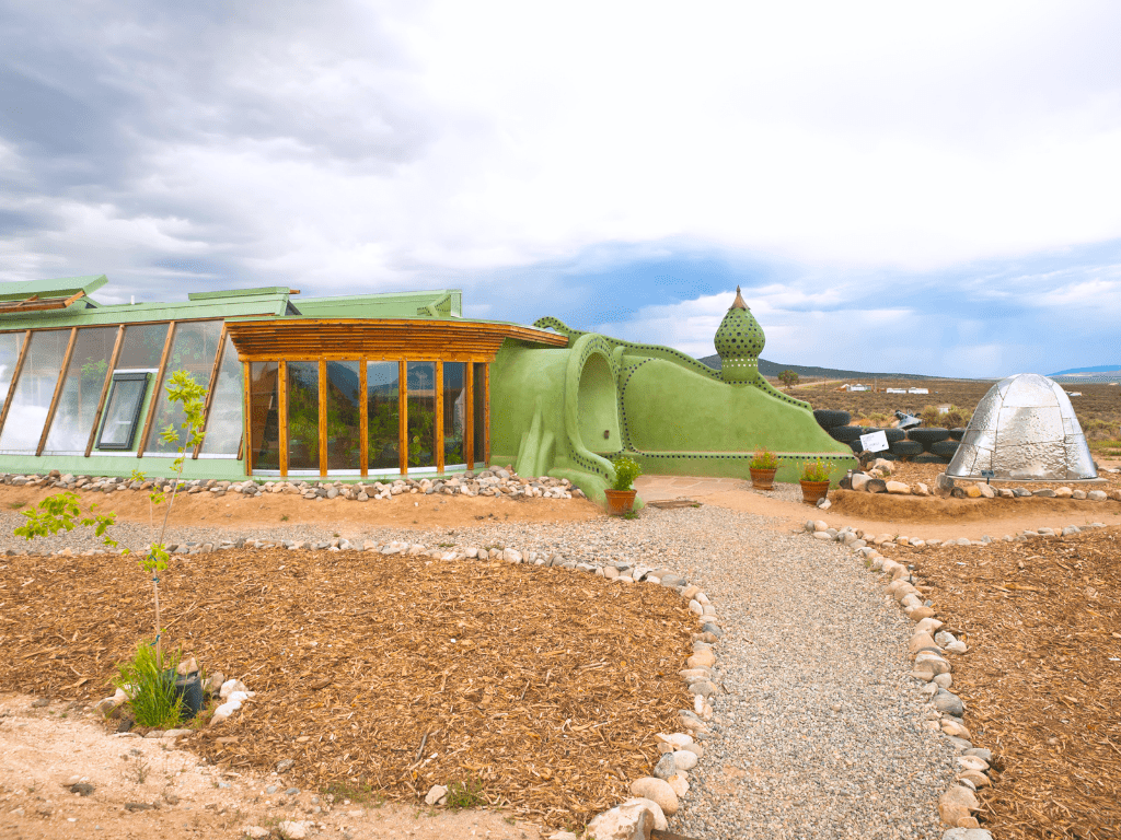 The Taos Earthship Visitor Center