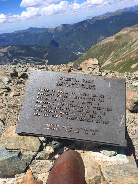 Summit of Wheeler Peak