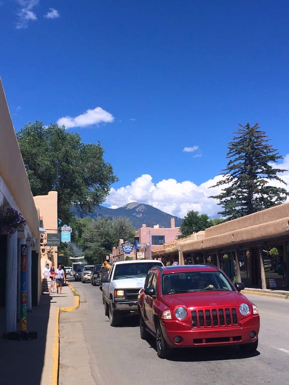 Views of the Taos Plaza