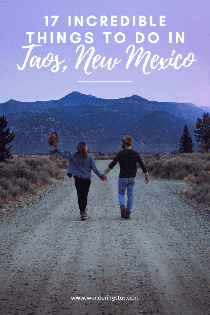Things To Do in Taos New Mexico Pin