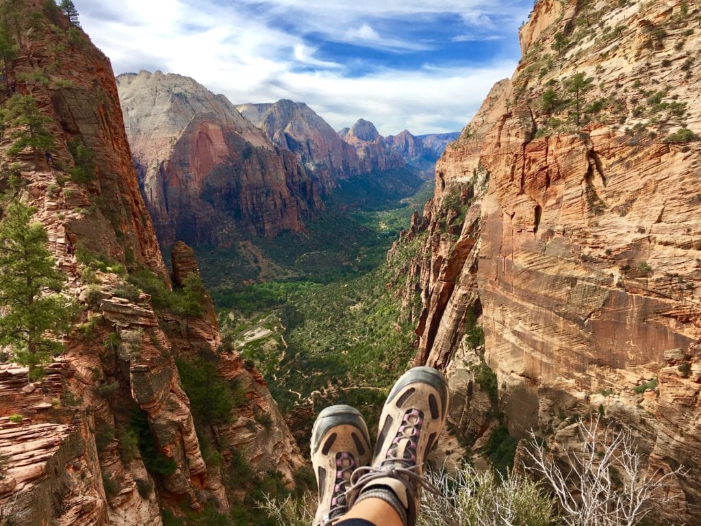 Endless views of Zion National Park
