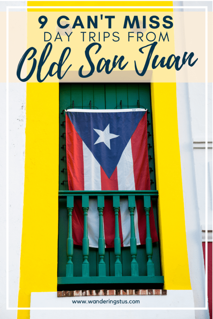 Puerto Rico Day Trips Pin