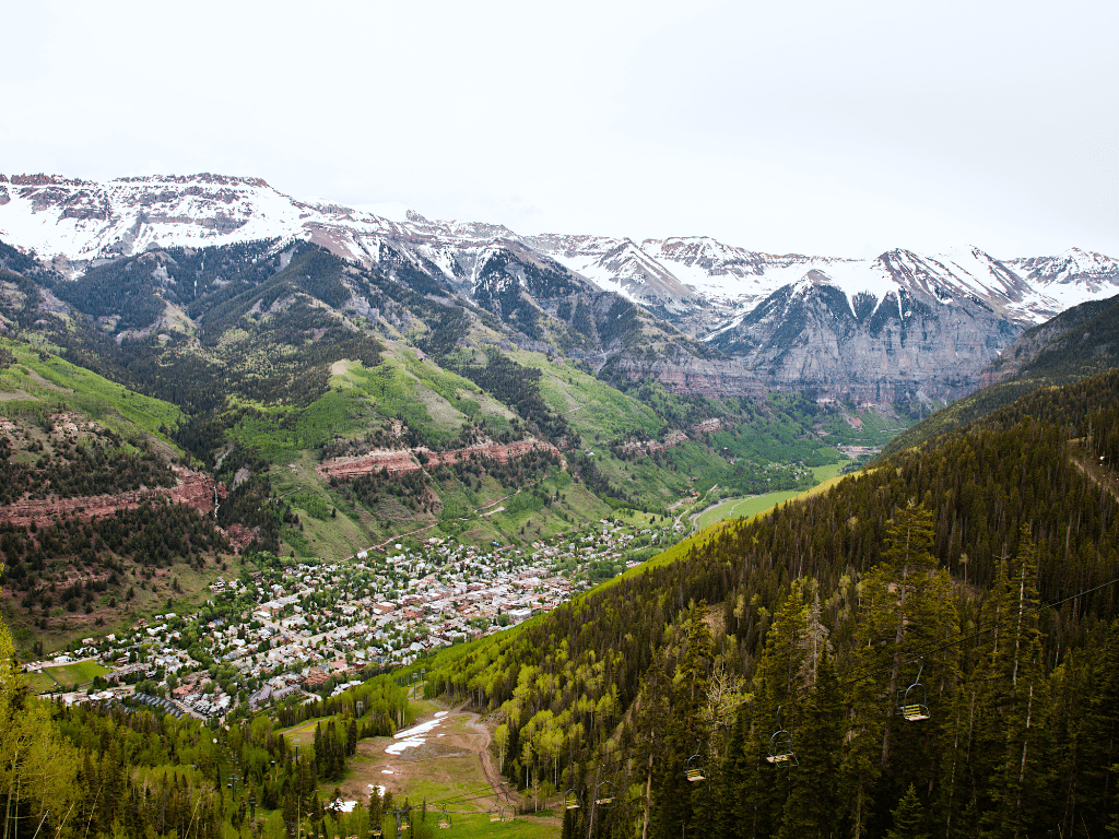 Views of Telluride From the Gondola