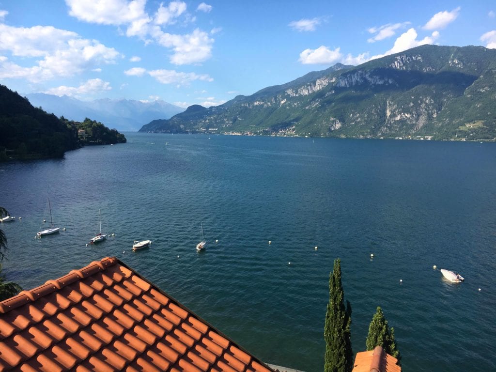 View of beautiful Lake Como