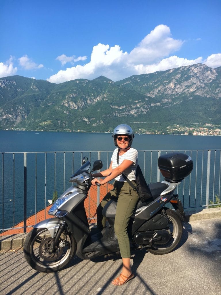 Scooter rental around Lake Como