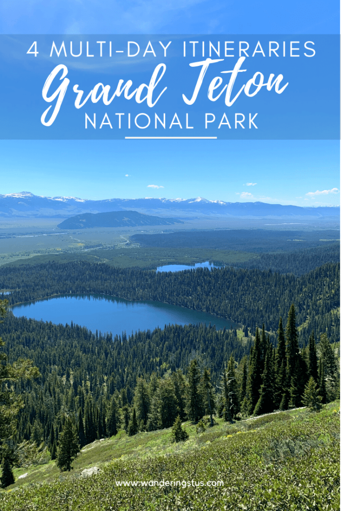 Grand Teton Itinerary Pin