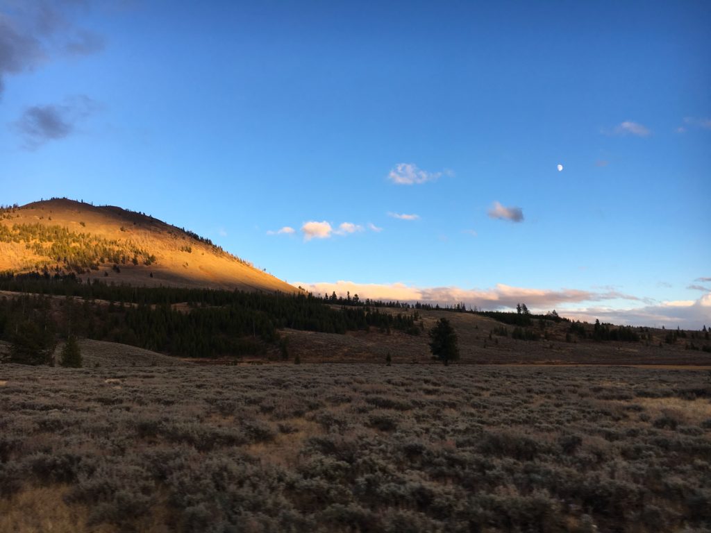 A beautiful Wyoming sunset