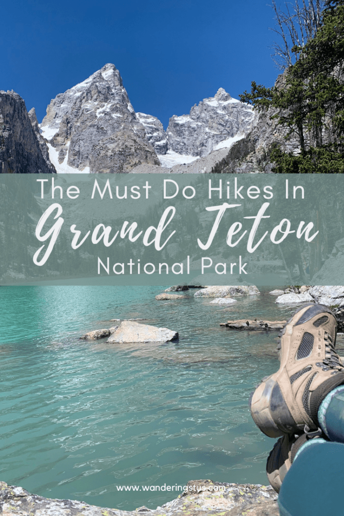 Hikes in Grand Teton Pin