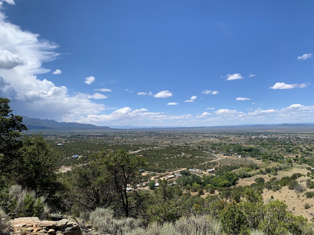 Views of Taos from the Devisadero Loop Trail