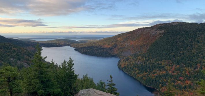 North Bubble VIewpoint In Acadia NP