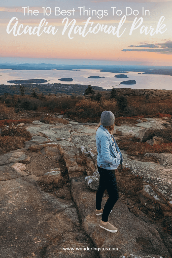 Things To Do in Acadia National Park Pin