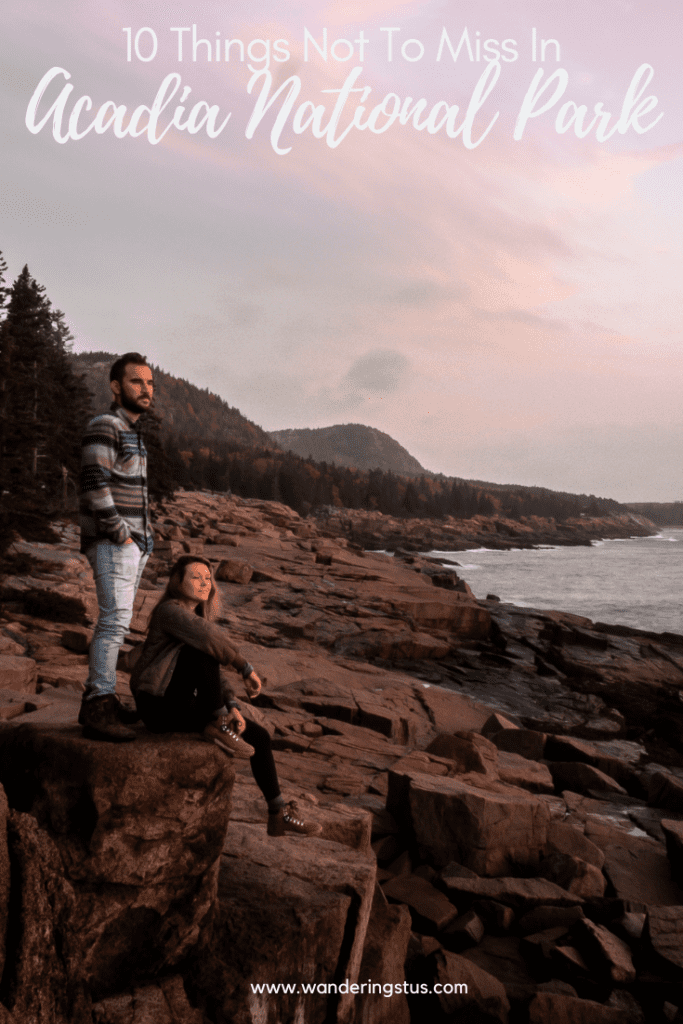 Things To Do in Acadia National Park Pin