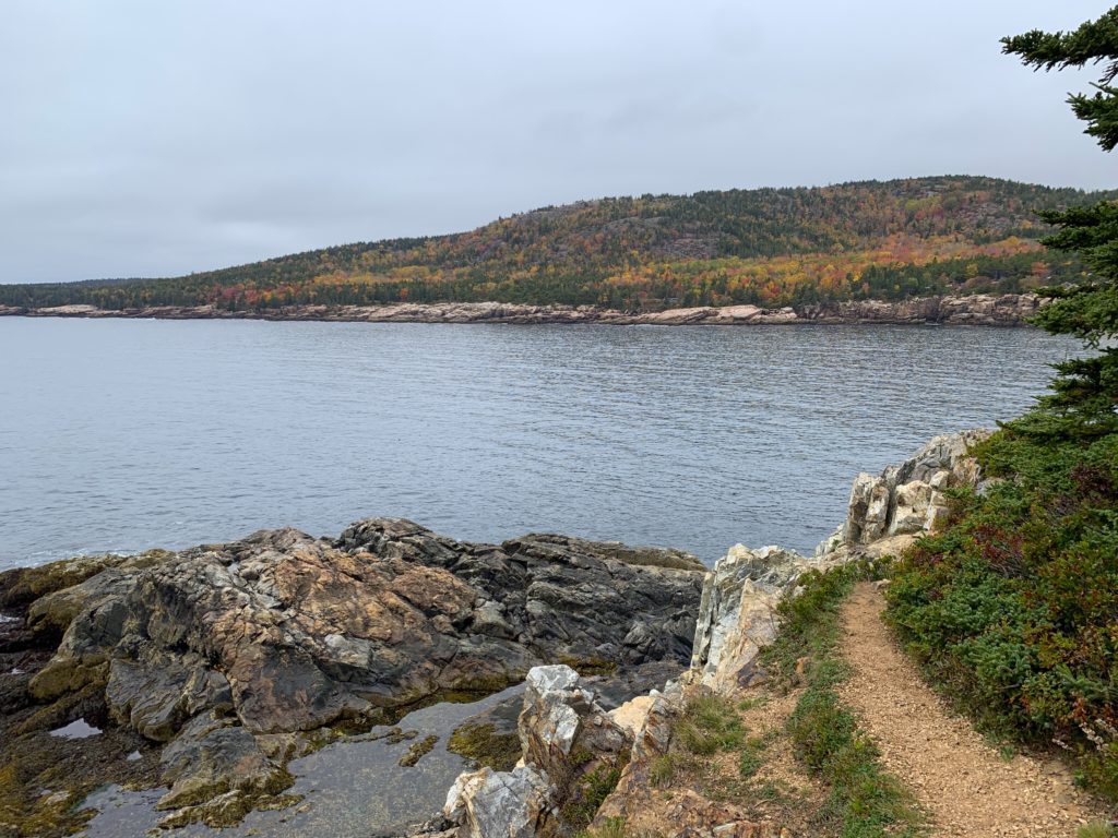 Views from Great Head Trail in Acadia
