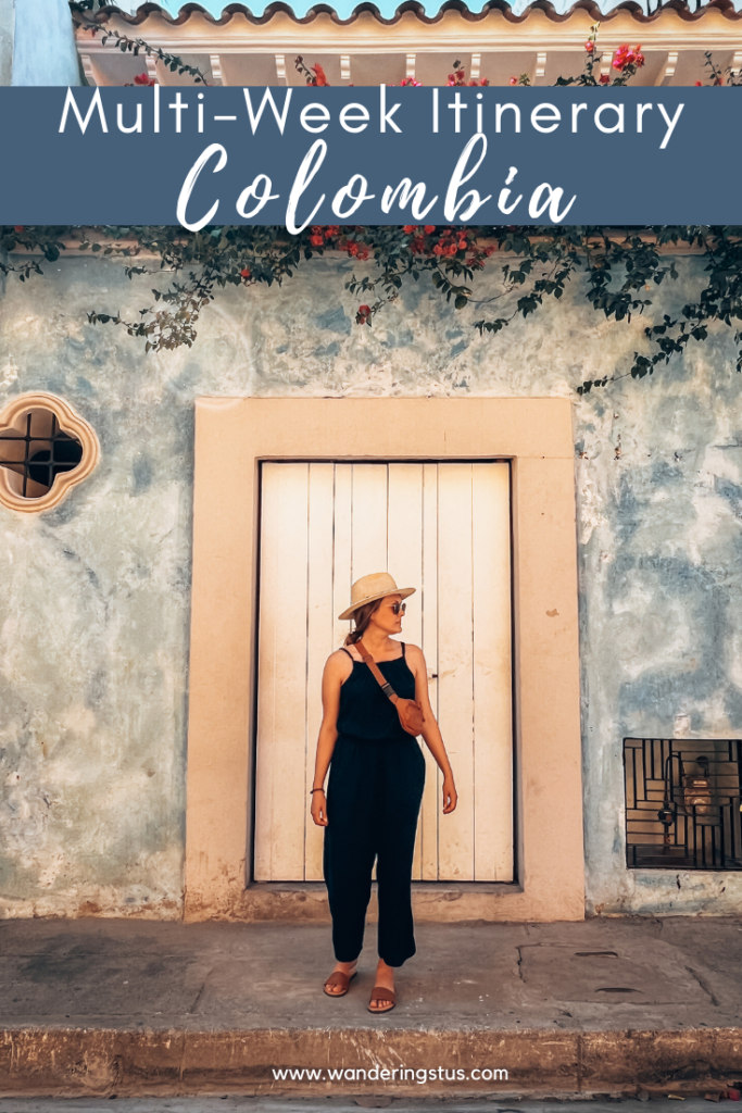 Colombia Itinerary Pin