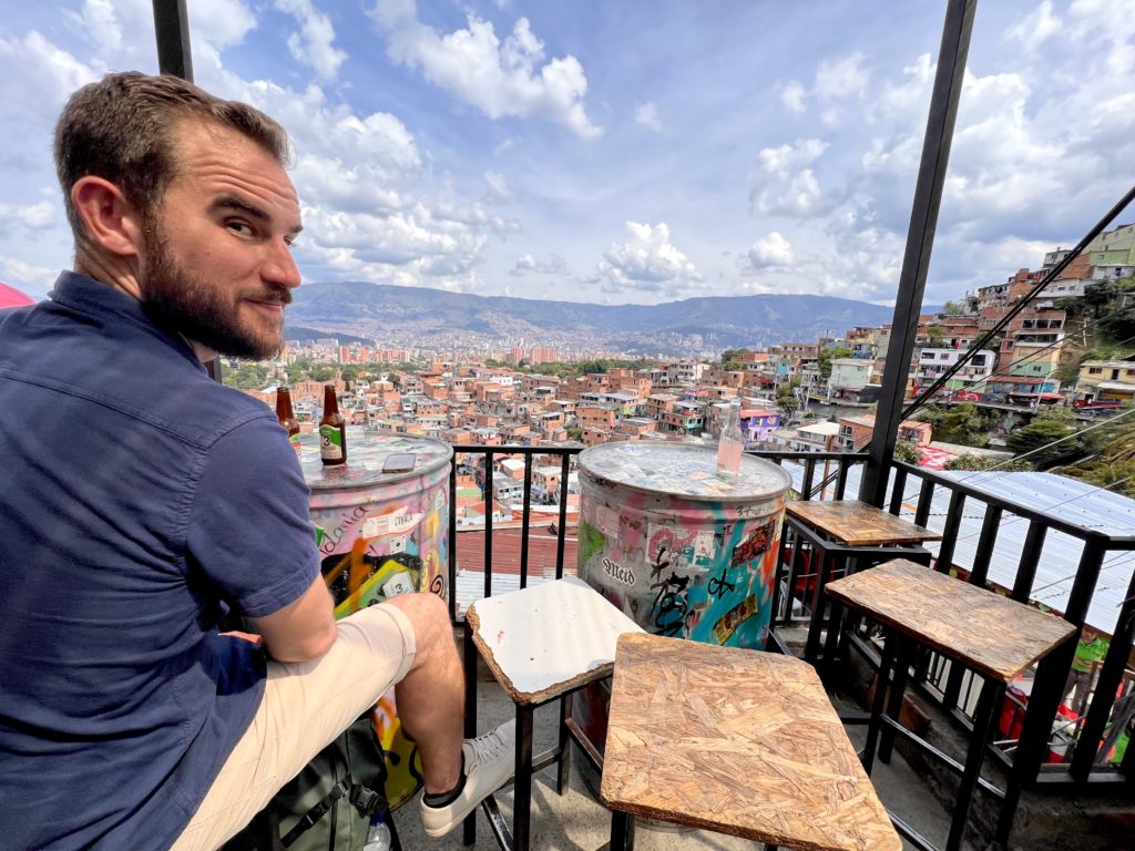 Views of Comuna 13 in Medellin