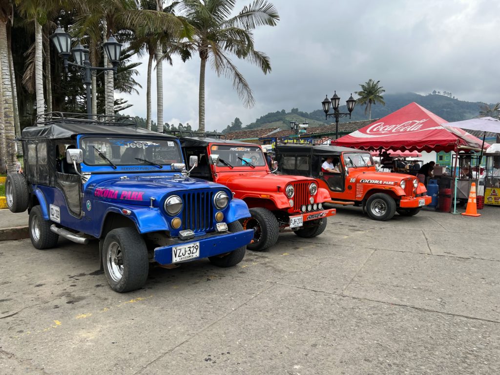 Jeep Willy in Salento Colombia