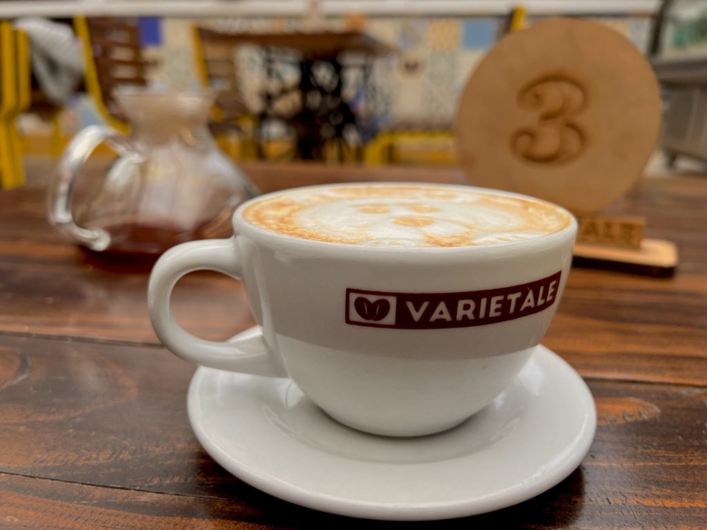 Varietale coffee in Bogota