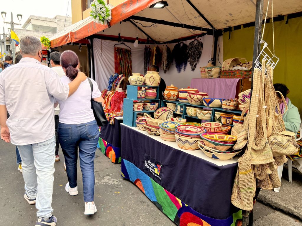 Usaquen Sunday Flea Market in Bogota