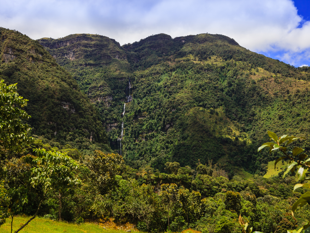 La Chorrera the tallest waterfall in Colombia