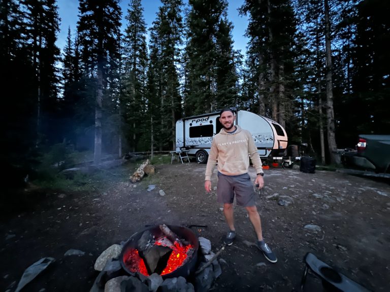 Campfires at the Rpod in Colorado