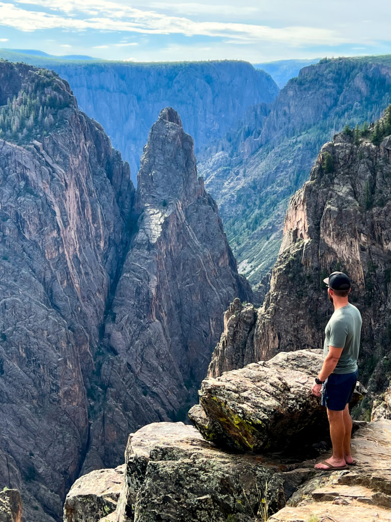 cedar point overlook at black canyon of the gunnison