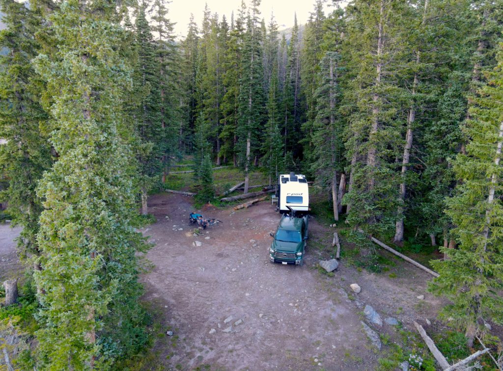 Camping with the R-Pod in Crested Butte