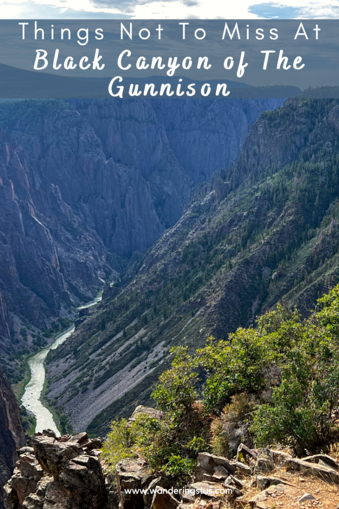 things do to at black canyon of the gunnison pin.