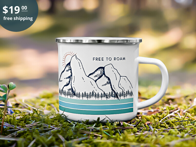 The Free To Roam Adventure Mug