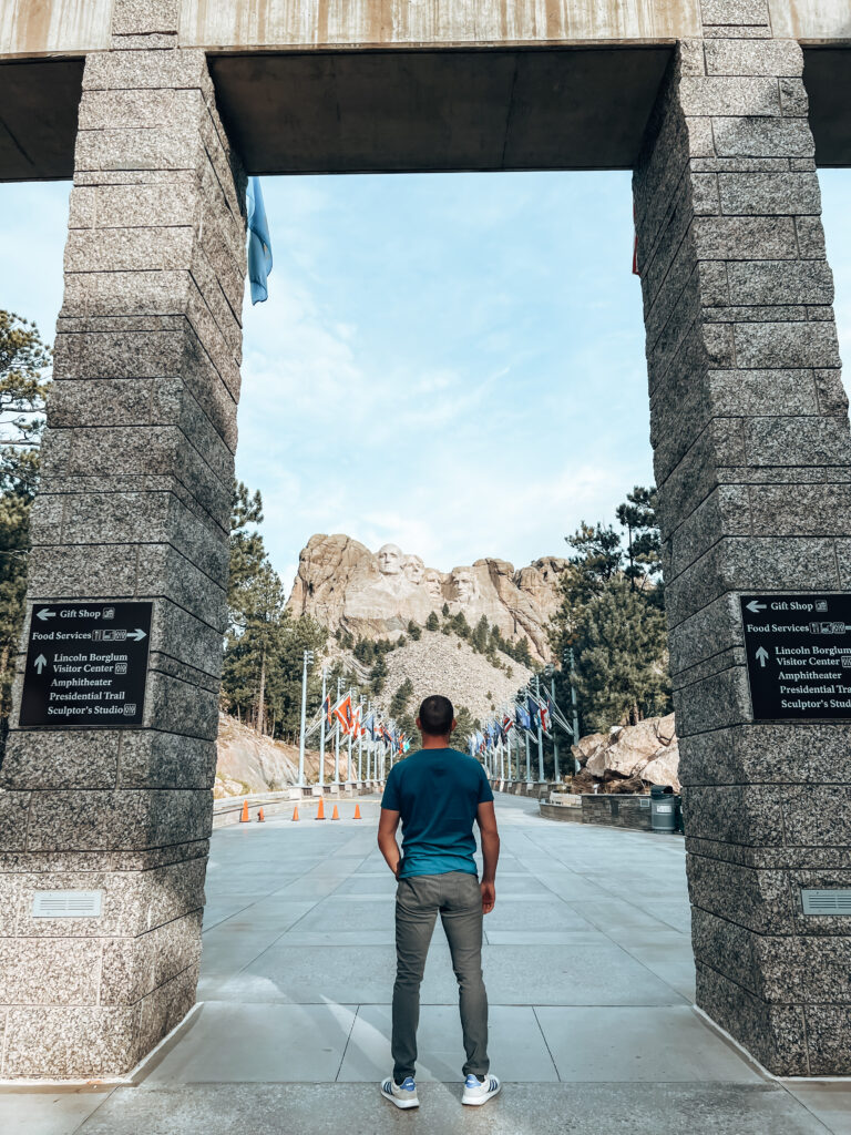 Avenue of Flags at Mount Rushmore