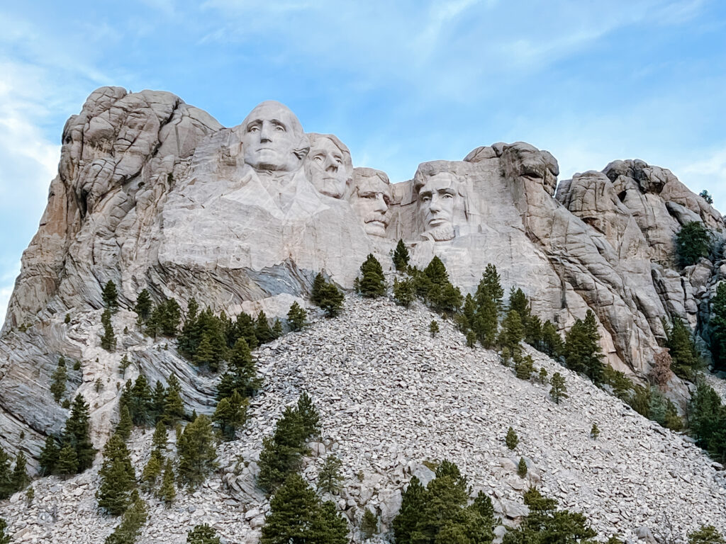 Mount Rushmore in the black hills