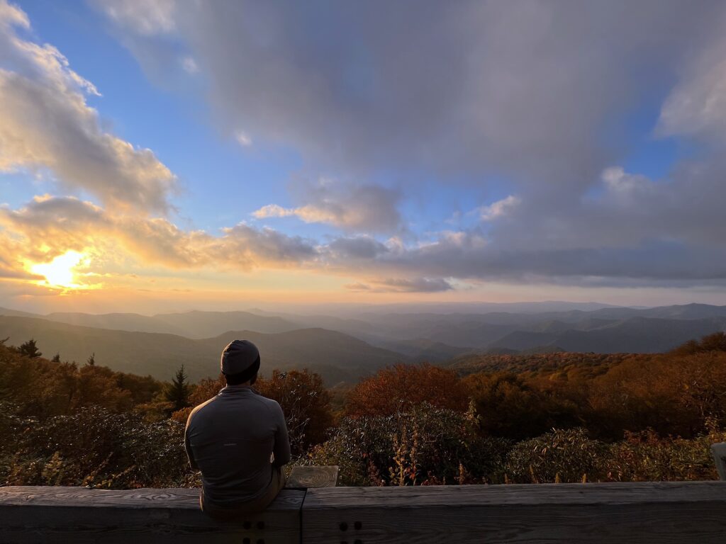 Sunset from The Blue Ridge Parkway